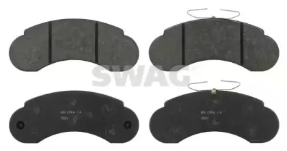 Комплект тормозных колодок, дисковый тормоз SWAG купить